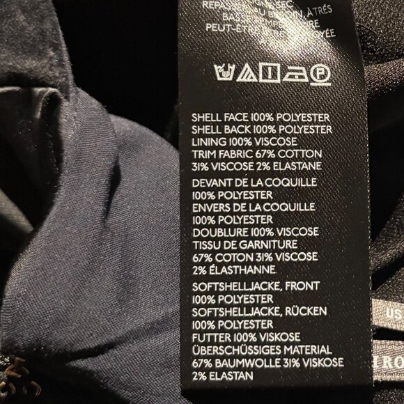 Anthropologie Black Satin Wide-Leg Jumpsuit Size 10 - Picture 6 of 6